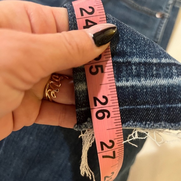 J crew women’s jeans size 25 vintage straight blue jeans high rise - Picture 6 of 11